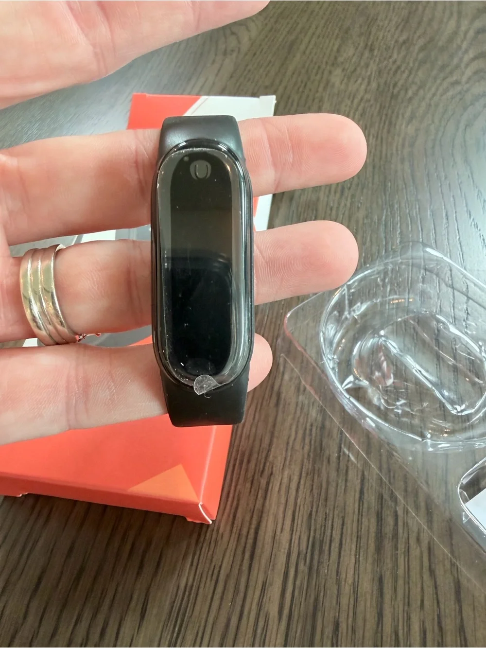 Black Fitness Tracker -Smart Band 7